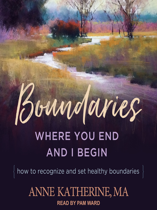 Title details for Boundaries by Anne Katherine, MA - Wait list